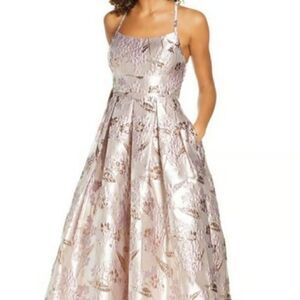 David's bridal high low dress size 14.